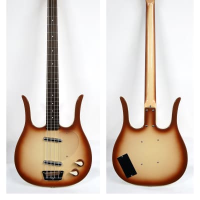 Danelectro Longhorn Bass Copper Burst | Reverb