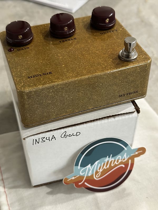 Mythos Pedals Mjolnir Limited Gold 限定30台 GE Mjolnir – Mythos Pedals