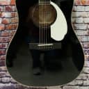 Fender PM-1E Limited FSR Black Acoustic Electric Solid Guitar w/Case - SAMPLE