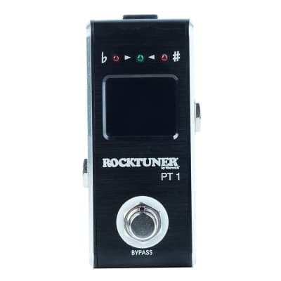 Rockboard PT 1 Compact Chromatic Tuner For Electric Instruments, Black image 2