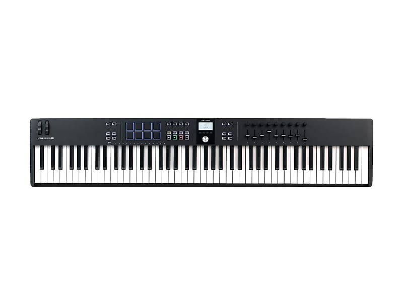 Arturia KeyLab 88 Essential mk3 MIDI Keyboard Controller (Black) image 1