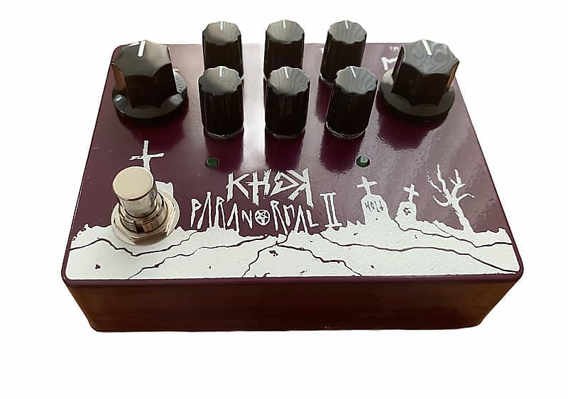 KHDK Electronics Paranormal II Limited Edition Gary Holt Signature Parametric EQ / Overdrive image 4