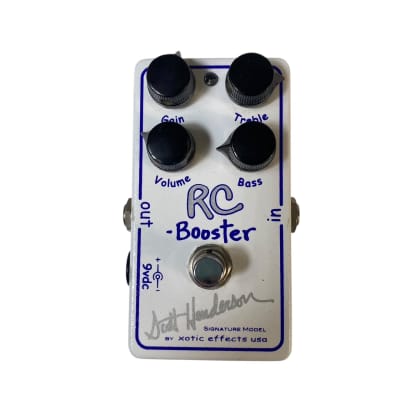 Reverb.com listing, price, conditions, and images for xotic-effects-rc-booster-scott-henderson