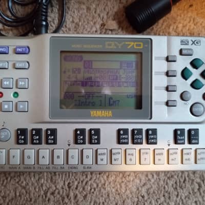 Yamaha QY70 Sequencer 2000s - Silver