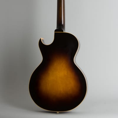 Gibson  ES-140 Arch Top Hollow Body Electric Guitar (1953), ser. #Y3501-81, brown alligator chipboard case. image 2