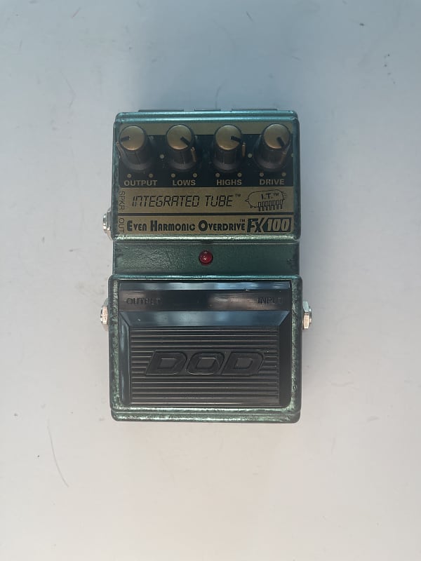 DOD Digitech FX100 Integrated Tube Even Harmonic Overdrive