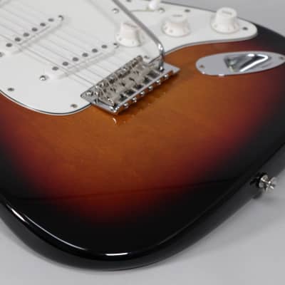 2011 Fender American Special Stratocaster Sunburst Electric Guitar image 3