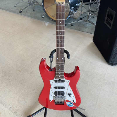 Floyd Rose Discovery 2000s Red Electric Guitar for sale