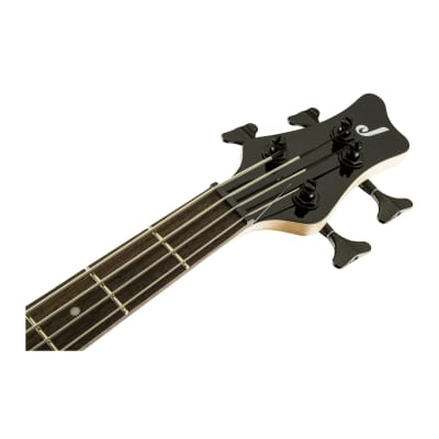 Jackson JS Series Spectra Bass JS2 4-String Electric Guitar (Gloss Black) Bundle with Jackson Hard-Shell Gig Bag and Strings (3 Items) image 9