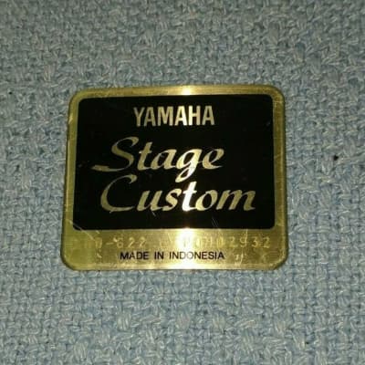 Vintage Yamaha Stage Custom Badge From SBD-22 Drum Set RARE image 3