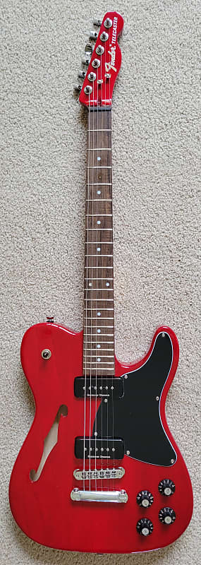 Fender Jim Adkins JA-90 Telecaster Thinline Electric Guitar, New TKL Gig Bag image 1