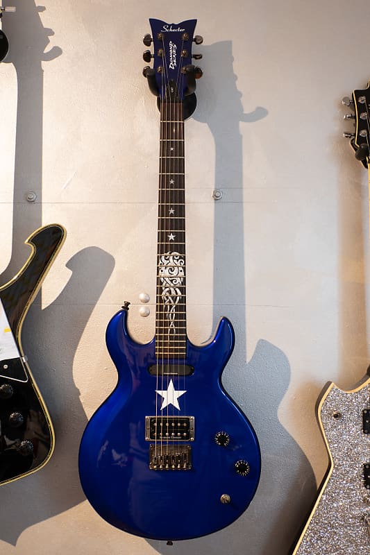 Schecter CXT Artist Modell Trouble Valli 2002 - Blau | Reverb