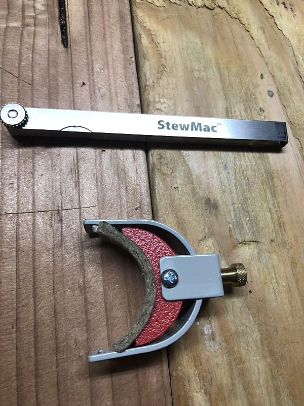 StewMac Neck Caul and Feeler Gauges Reverb