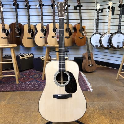 Martin Custom D-28 Style Sitka Spruce/Wild Grain East Indian Rosewood Dreadnought Acoustic Guitar 2024 Floor Model w/Koa Binding, Hard Case image 4