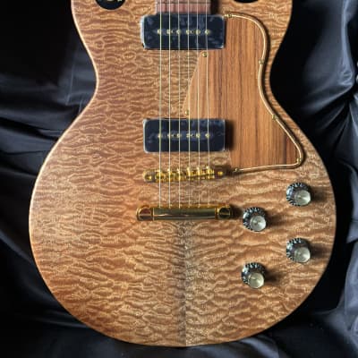 2020 Momose MSP Exhibition Model One Off LP Special Half-Thick Quilt Mahogany Top image 2