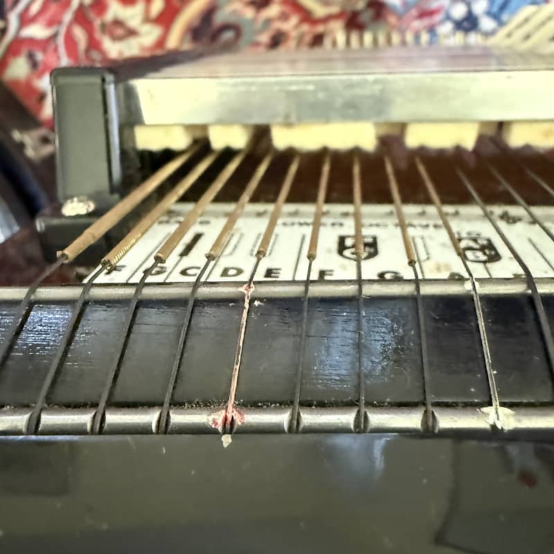 ハープ アルパート オートグラフ Vintage OSCAR SCHMIDT 36-String Style #73 12-Chord Autoharp