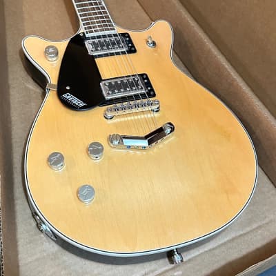 Gretsch G5222LH Electromatic Double Jet BT Left Handed Electric Guitar - Natural image 5
