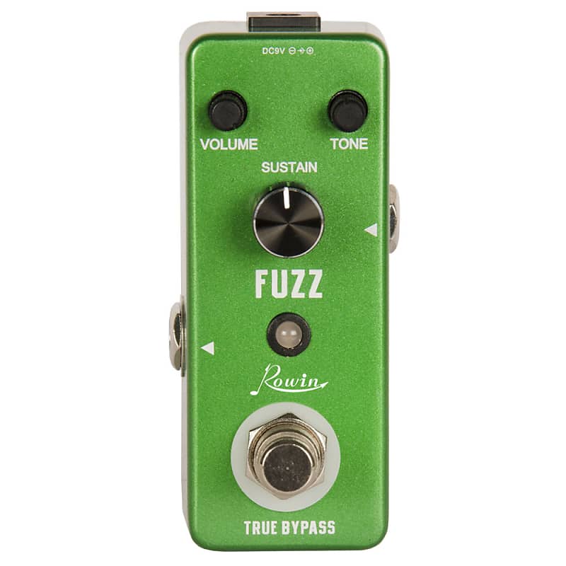Rowin LEF-311 Firecream FUZZ Vintage Classic late 60's early 70's Fuzz Guitar/Bass Effect Pedal image 1