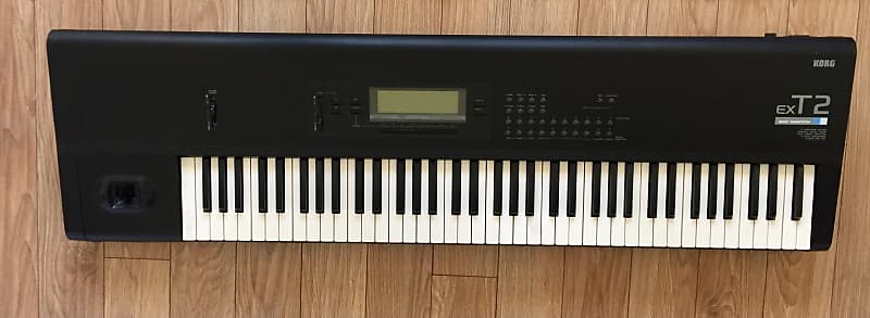 Korg T2ex T2 EX Workstation Keyboard 76-key 1989 M1 Black