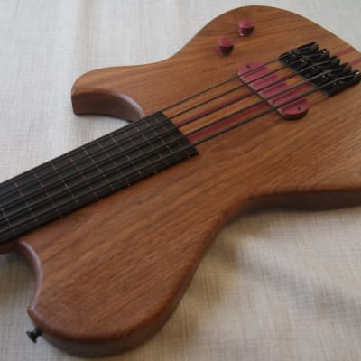 Handcrafted 5 string fretless bass. Superb tone and build quality. Made in the UK. image 1