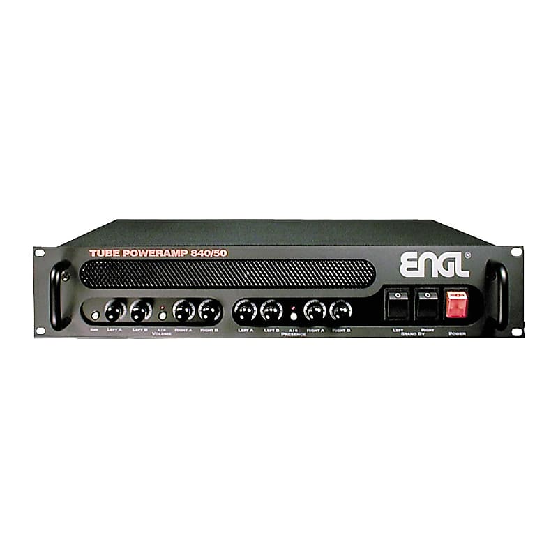 ENGL E840/50 Tube 2x50W Stereo Poweramp Regular image 1