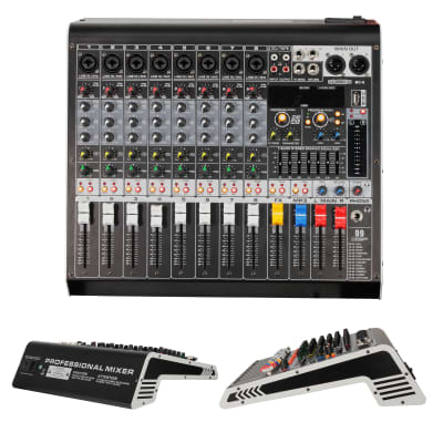 Features & Benefits of the Harbinger LV8 8-Channel Analog Mixer with  Bluetooth & Hi-z Review 