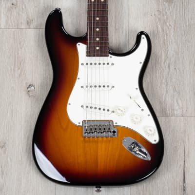 Suhr Classic S SSS Guitar, Rosewood Fingerboard, 3-Tone Sunburst image 2