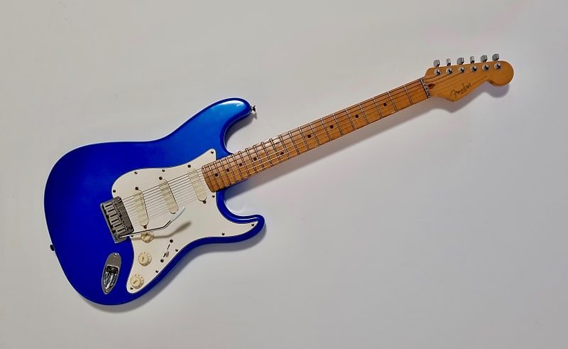 Fender Strat Plus with Maple Fretboard 1995 Electric Blue image 1