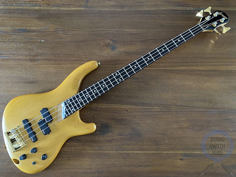 Greco Phoenix Bass, Natural Ashwood, MIJ,1991, PXB-80 | Reverb