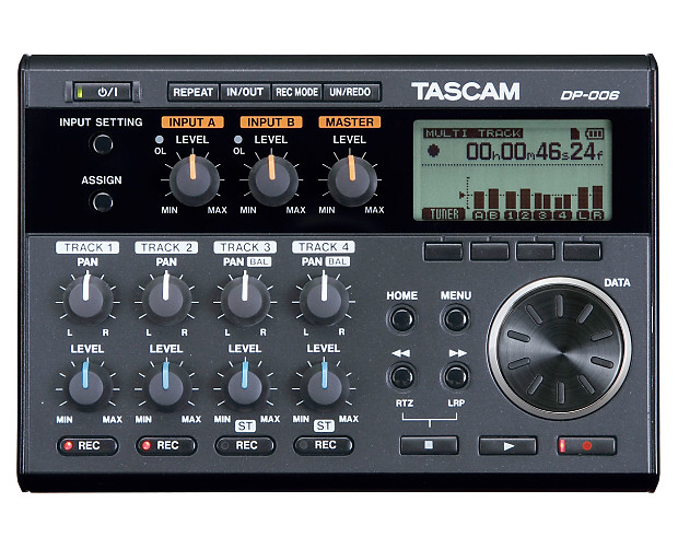 Tascam DP-006 6-Track Digital Pocketstudio Recorder image 2