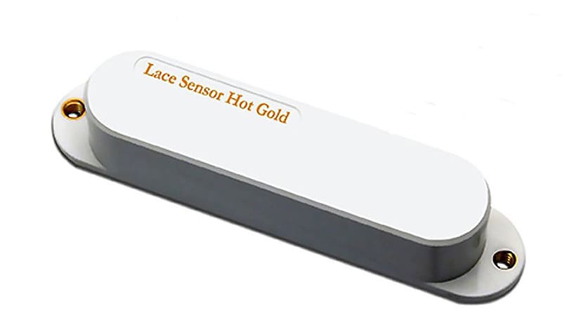 Lace Sensor Hot Gold Single Coil Pickup - white image 1