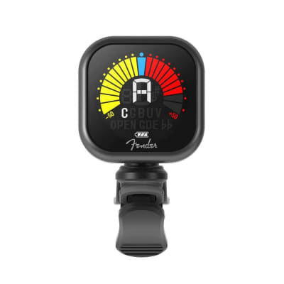 Fender Flash Rechargeable Clip-on Tuner, Black image 2