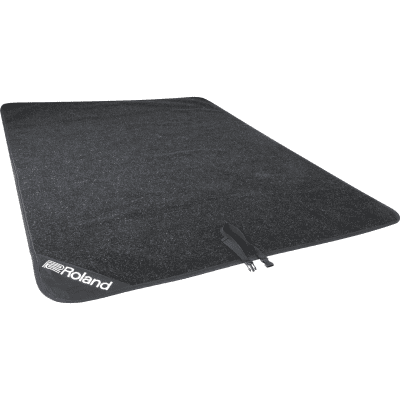 Roland TDM-25 Protective Drum Mat, 78in x 64in, Charcoal