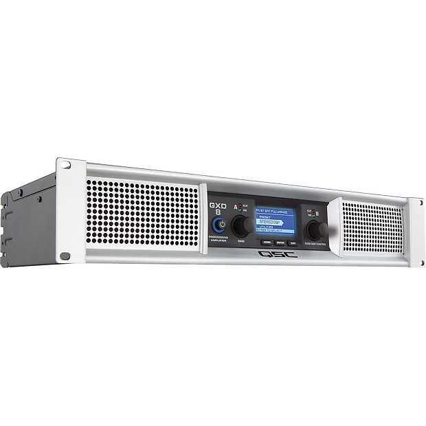 QSC GXD8 GXD Series 800/1200w 8/4 Ohm Power Amp image 1