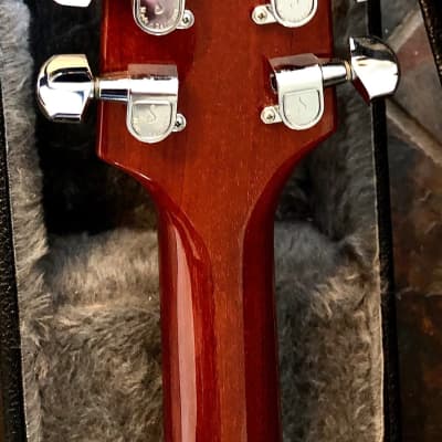 Hamer USA Phantom Cherry Sunburst Flame Top Guitar & Case image 8