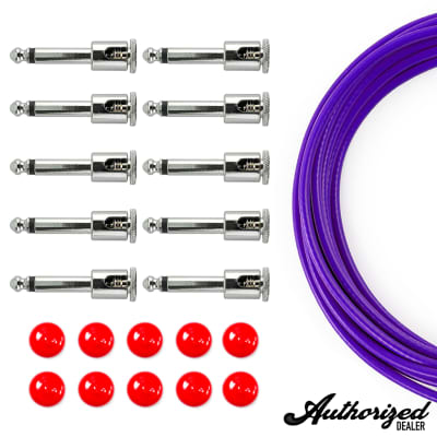 Amazon.com: George L's Red Cable Kit Red Caps : Musical