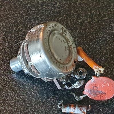 Fender Potentiometer Jaguar Jazzmaster 1964 Stackpole 1 Meg 1964 image 2