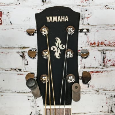 Yamaha - APX600 - Thinline Cutaway Acoustic-Electric Guitar, Turquoise Burst - x7487 - USED image 5