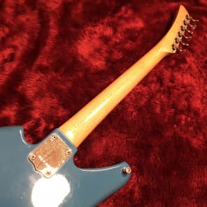 c.1969 Yamaha SG-2C “Flyng Banana” MIJ Vintage Guitars “Aqua Blue” image 9