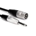 Hosa HSX-020 REAN 1/4" TRS to XLR3M Pro Balanced Interconnect Cable - 20'