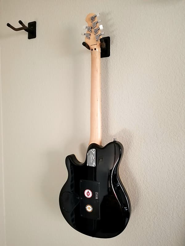 ギター Sterling by Music Man AX40D Lmax Sterling By Music Man AX40D - Transparent Purple | Sweetwater
