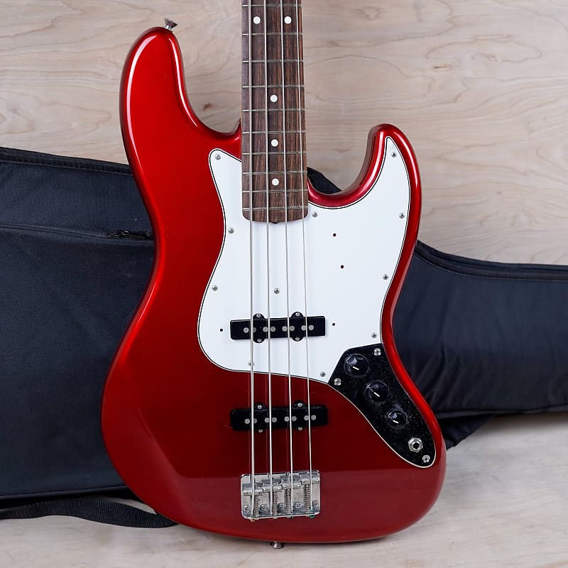 Fender JB Standard Jazz Bass MIJ 2015 Candy Apple Red w Bag