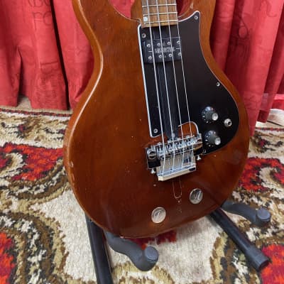 1971 Dan Armstrong London 342 Sliding Pickup Bass Guitar (Short Scale) image 2