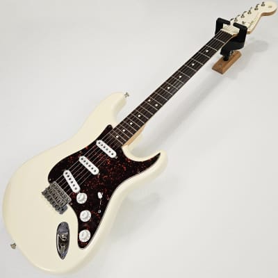 1993 Fender Custom Shop 1960 Stratocaster Alpine White Matching Headstock Vintage Electric Guitar for sale