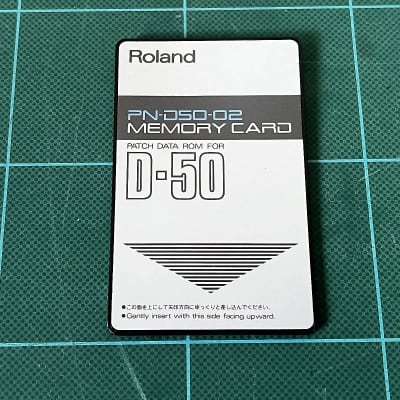 Roland PN-D50-02 PATCH DATA ROM for D-50, D-550