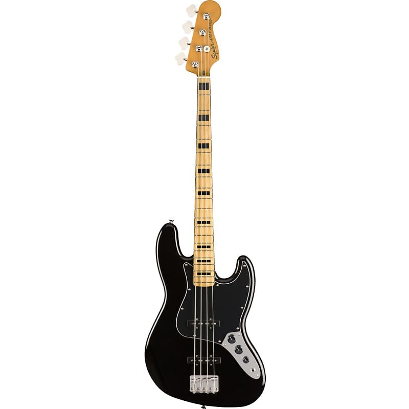 Fender Classic Vibe '70s Jazz Bass 2022 Black image 1