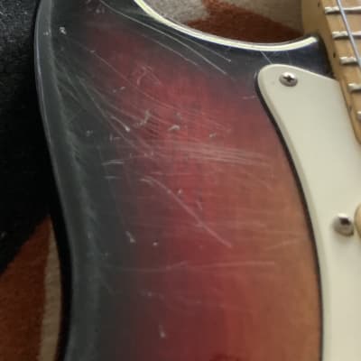1970's Fresher Straighter Stratocaster copy Sunburst MIJ lawsuit era image 10