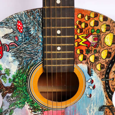 Terra Insolitus hand-painted Guitart by John Lanthier image 11