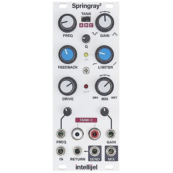 Intellijel Springray 2 Spring Reverb eurorack Synth Module image 1