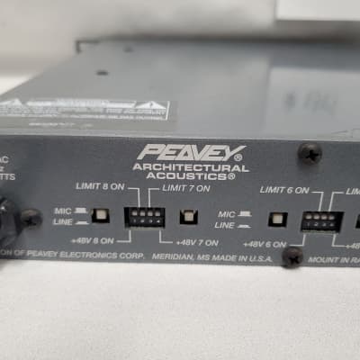Peavey Architectural Acoustics A/A 8P 8 Channel Preamplifier #1315 Good Used Working Condition image 9